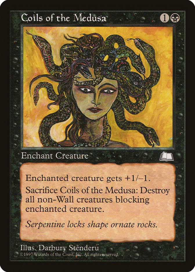 Coils of the Medusa [Weatherlight] Magic: The Gathering