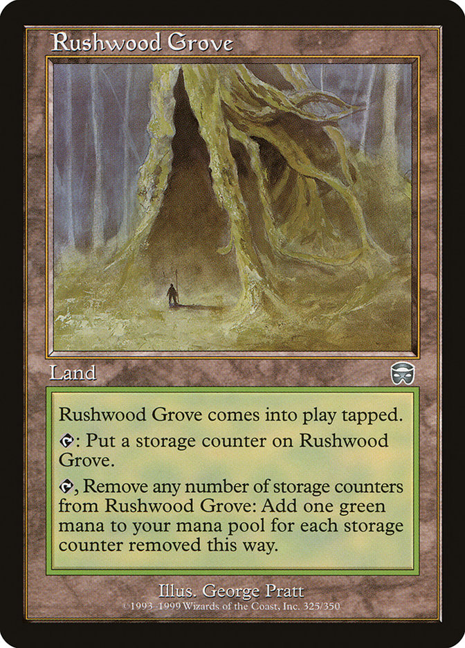 Rushwood Grove [Mercadian Masques] Magic: The Gathering