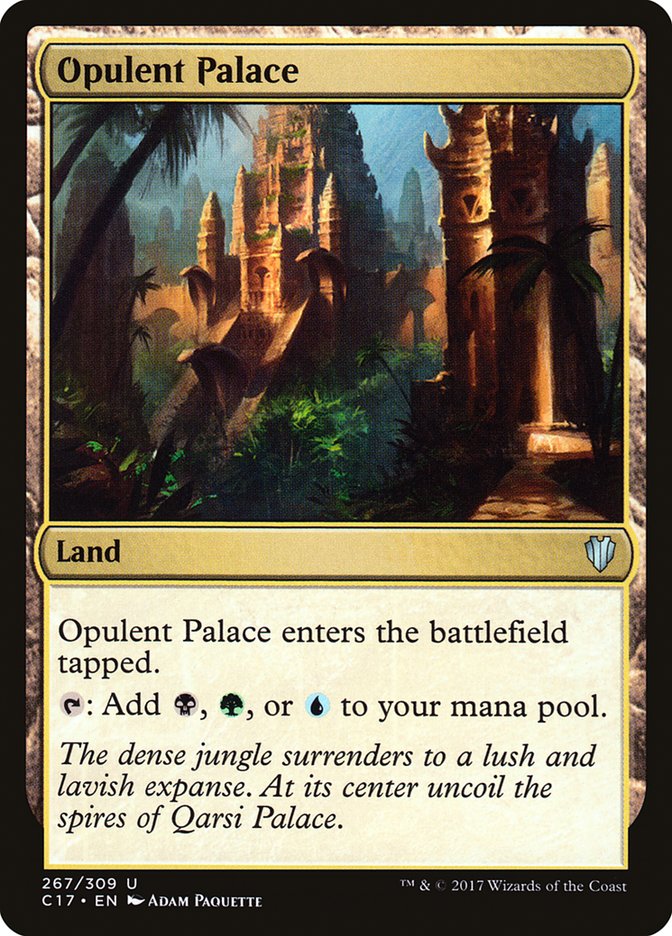 Opulent Palace [Commander 2017] Magic: The Gathering