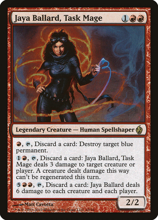 Jaya Ballard, Task Mage [Premium Deck Series: Fire and Lightning] Magic: The Gathering