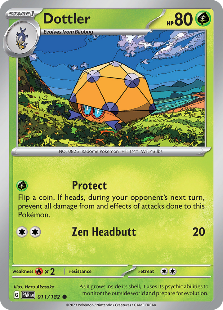 Dottler (011/182) [Scarlet & Violet: Paradox Rift] Pokémon