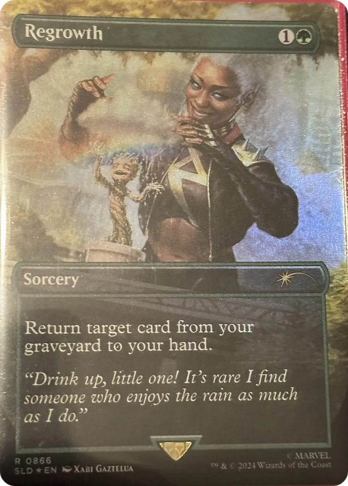 Regrowth (Rainbow Foil) [Secret Lair Drop Series] Magic: The Gathering