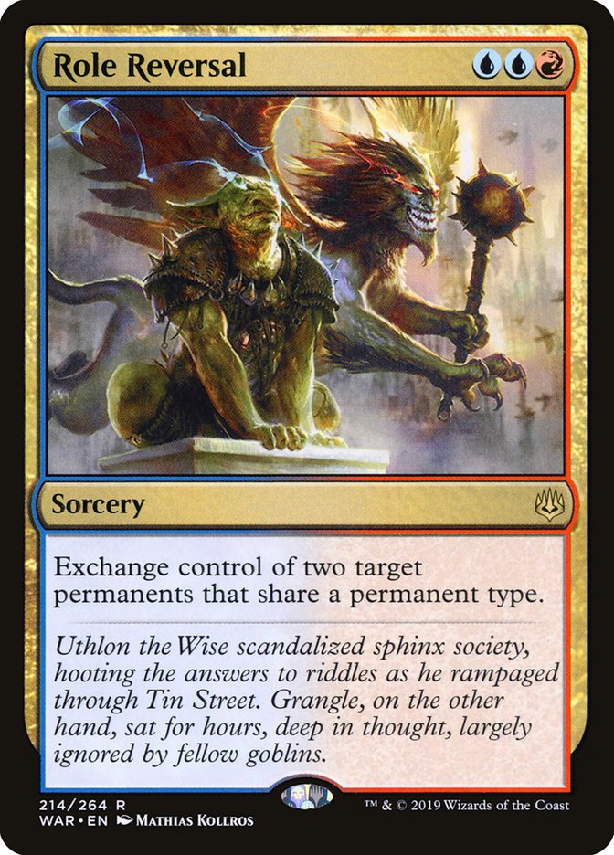 Role Reversal [War of the Spark] Magic: The Gathering