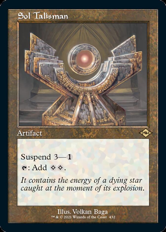 Sol Talisman (Retro) [Modern Horizons 2] Magic: The Gathering