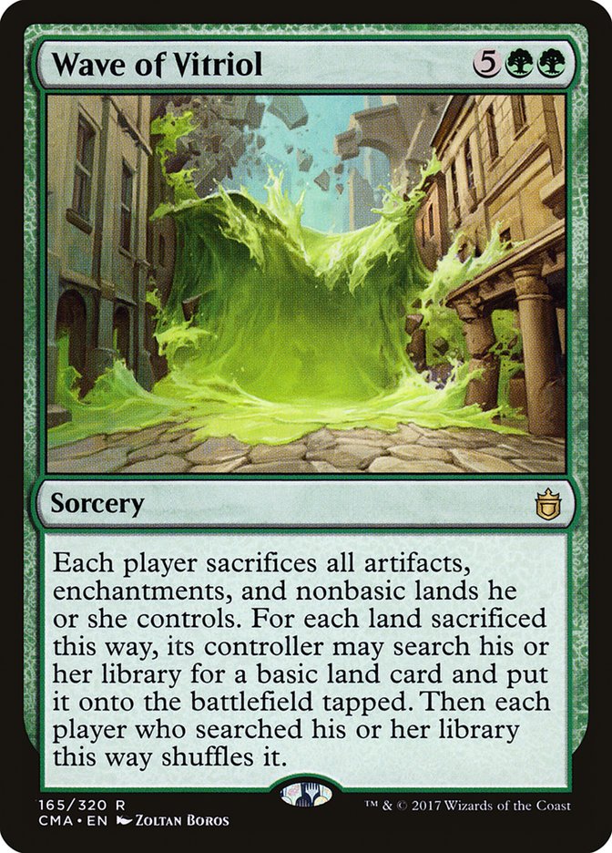 Wave of Vitriol [Commander Anthology] Magic: The Gathering