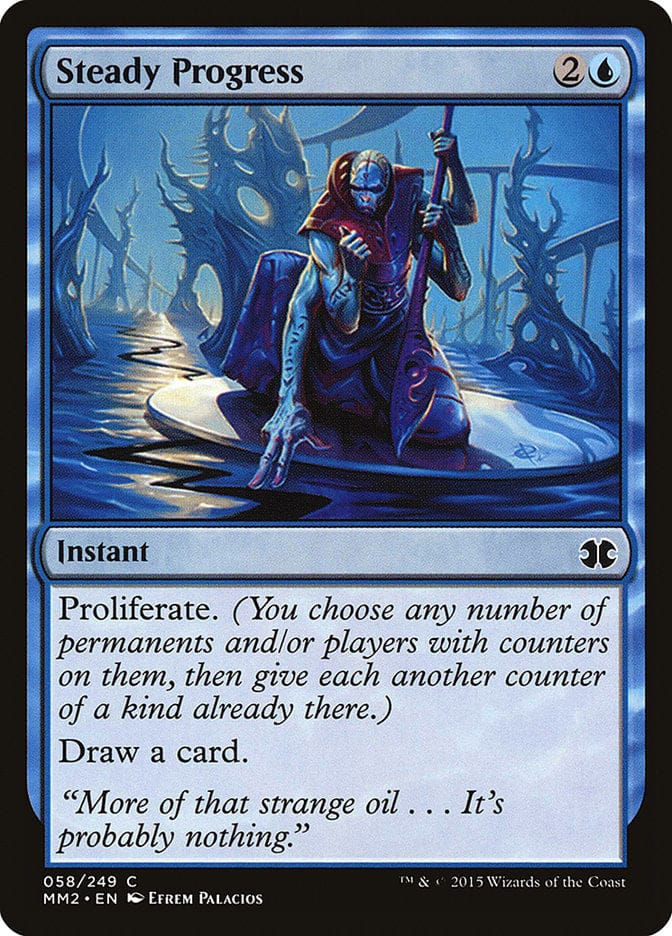 Steady Progress [Modern Masters 2015] Magic: The Gathering