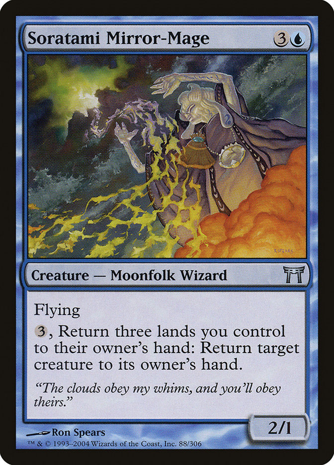 Soratami Mirror-Mage [Champions of Kamigawa] Magic: The Gathering