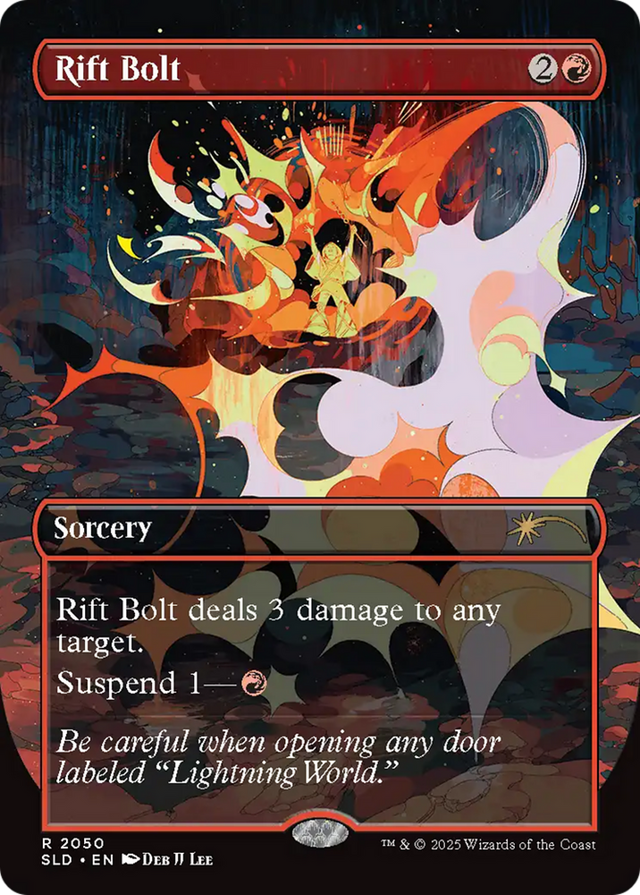 Rift Bolt (2050) [Secret Lair Drop Series] Magic: The Gathering