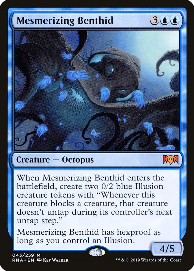 Mesmerizing Benthid [Ravnica Allegiance] Magic: The Gathering