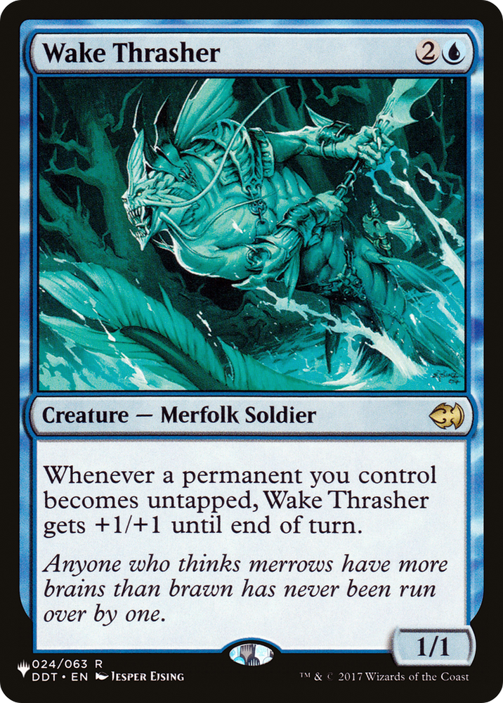 Wake Thrasher [The List] Magic: The Gathering