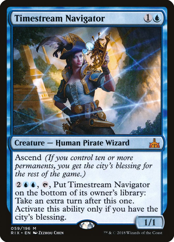 Timestream Navigator [Rivals of Ixalan] Magic: The Gathering