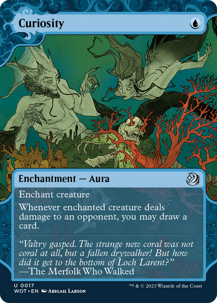 Curiosity [Wilds of Eldraine: Enchanting Tales] Magic: The Gathering