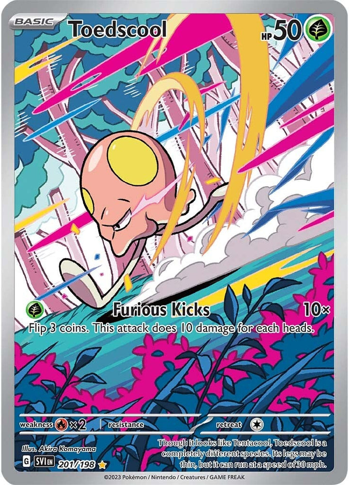 Toedscool (201/198) [Scarlet & Violet: Base Set] Pokémon