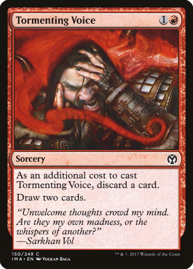 Tormenting Voice [Iconic Masters] Magic: The Gathering