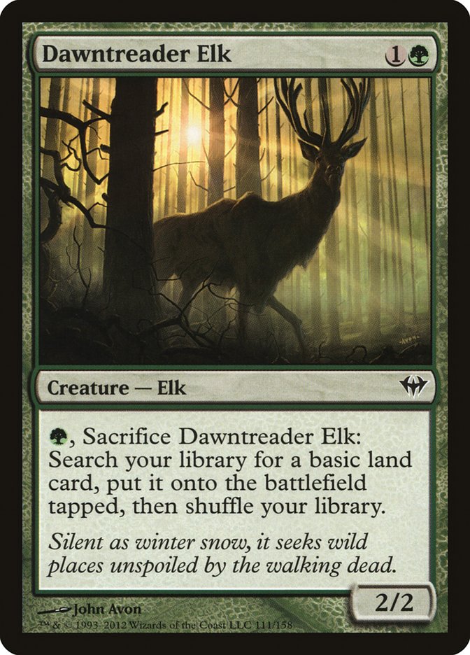 Dawntreader Elk [Dark Ascension] Magic: The Gathering
