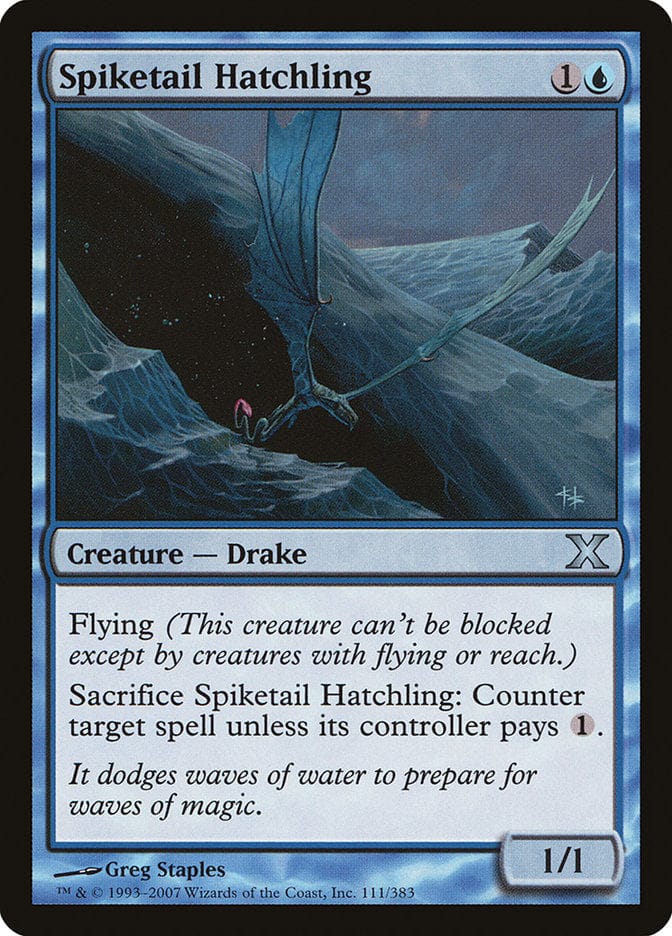 Spiketail Hatchling [Tenth Edition] Magic: The Gathering