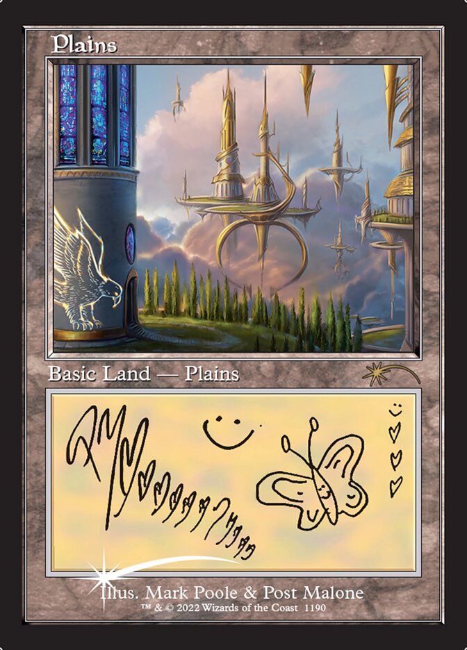 Plains (1190) [Secret Lair Drop Series] Magic: The Gathering