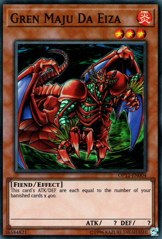 Gren Maju Da Eiza [OP12-EN004] Super Rare - Yugioh Cards For Your TCG Needs!