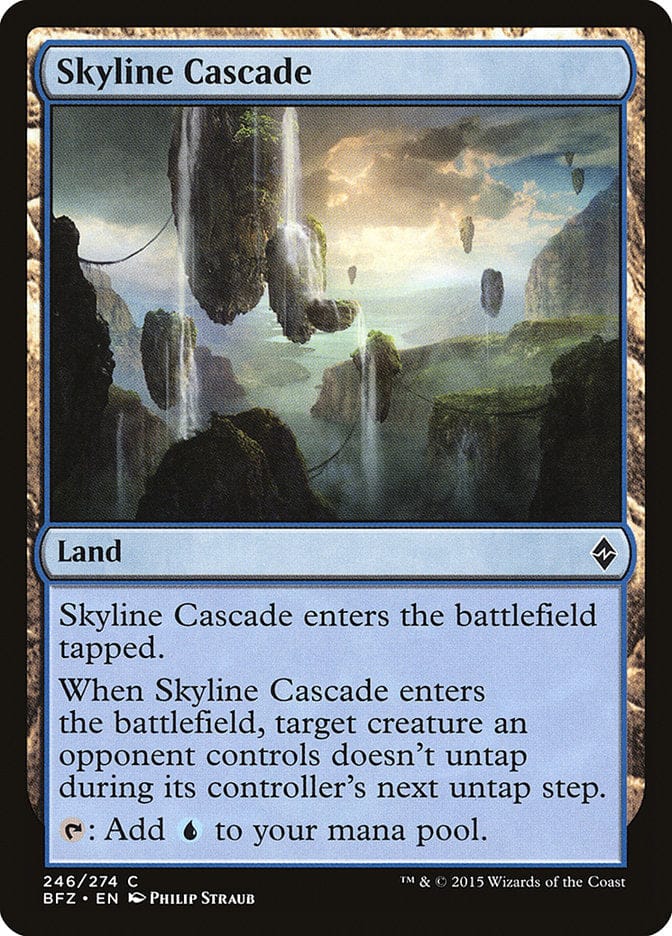 Skyline Cascade [Battle for Zendikar] Magic: The Gathering