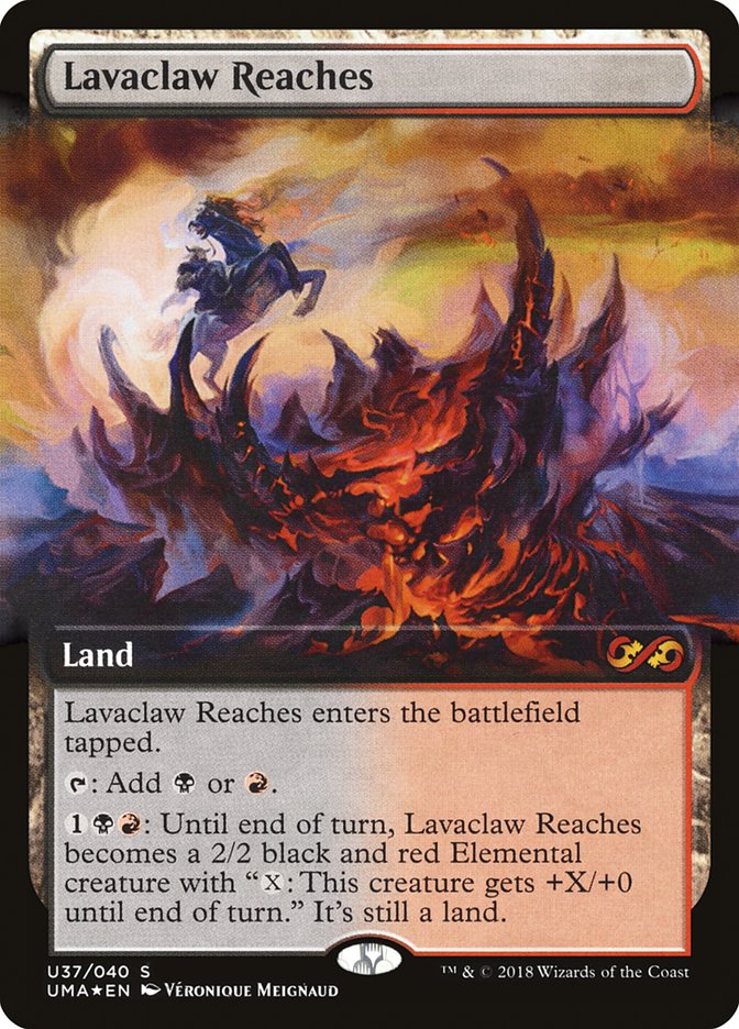 Lavaclaw Reaches (Topper) [Ultimate Masters Box Topper] Magic: The Gathering