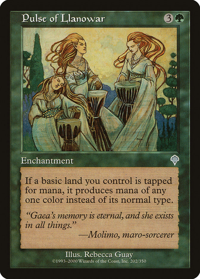 Pulse of Llanowar [Invasion] Magic: The Gathering