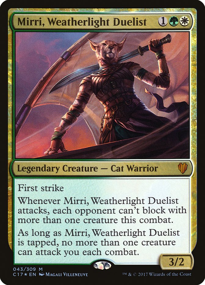Mirri, Weatherlight Duelist [Commander 2017] Magic: The Gathering
