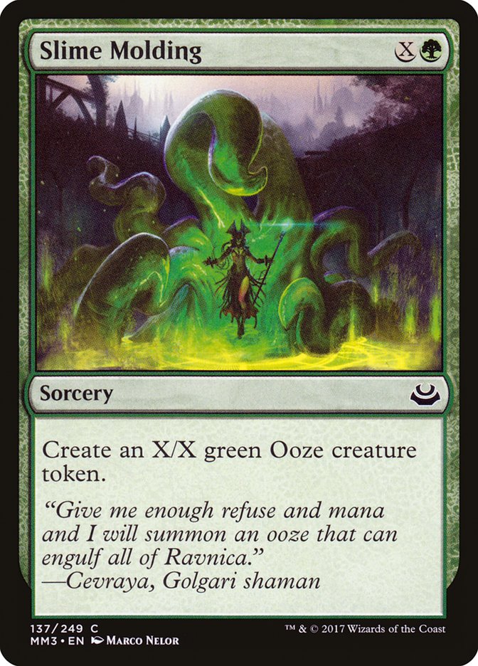 Slime Molding [Modern Masters 2017] Magic: The Gathering
