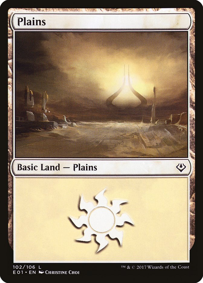 Plains (102) [Archenemy: Nicol Bolas] Magic: The Gathering