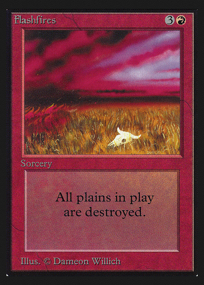 Flashfires [International Collectors' Edition] Magic: The Gathering