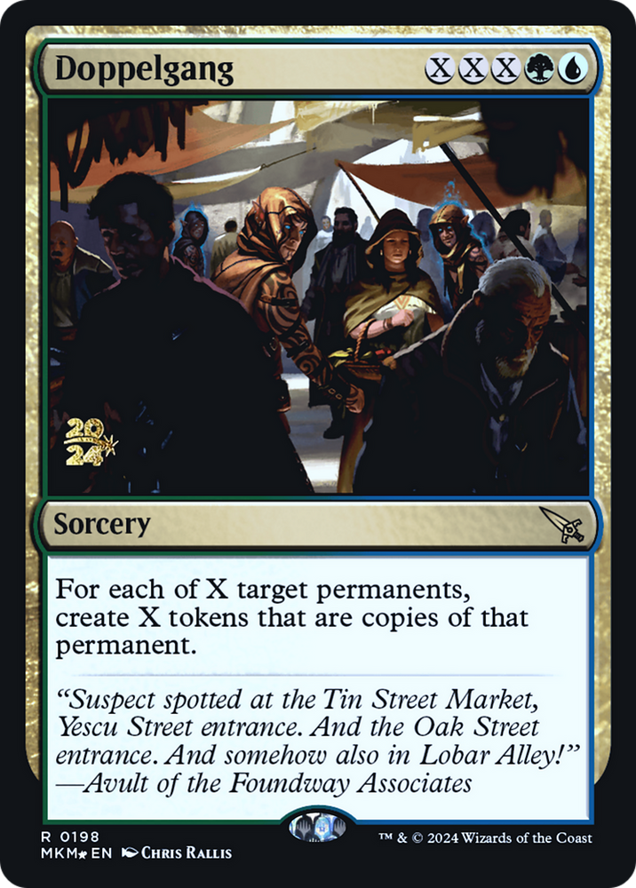 Doppelgang [Murders at Karlov Manor Prerelease Promos] Magic: The Gathering