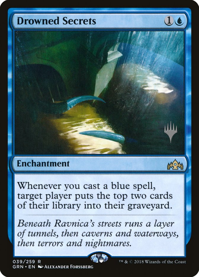 Drowned Secrets (Promo Pack) [Guilds of Ravnica Promos] Magic: The Gathering