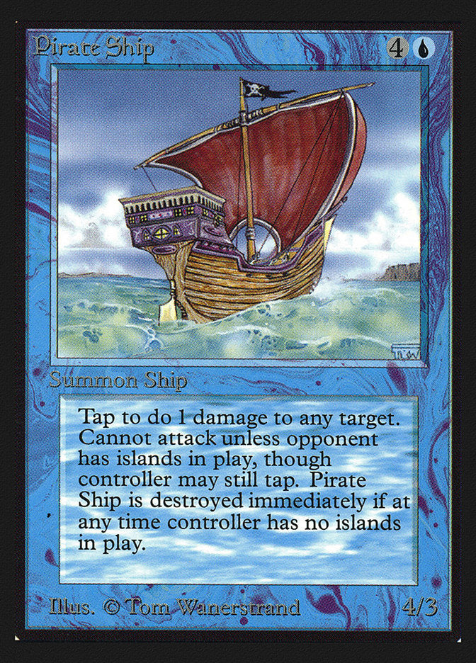 Pirate Ship [Collectors' Edition] Magic: The Gathering
