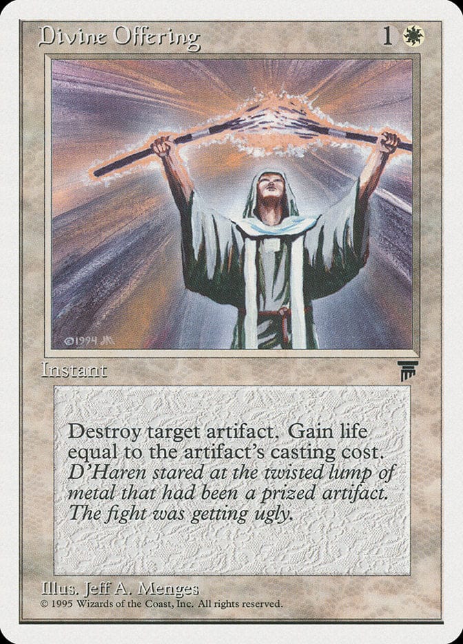 Divine Offering [Chronicles] Magic: The Gathering