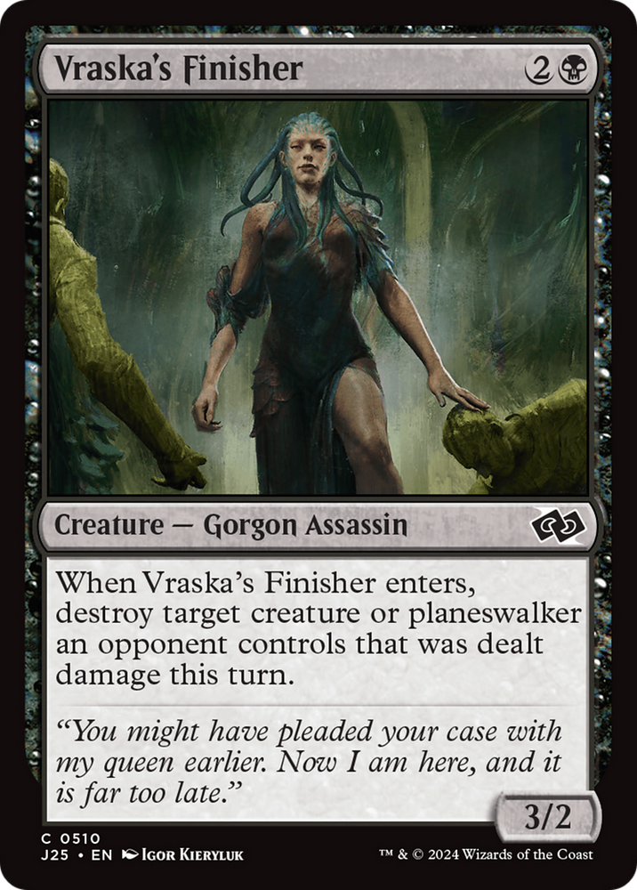 Vraska's Finisher [Foundations Jumpstart] Magic: The Gathering