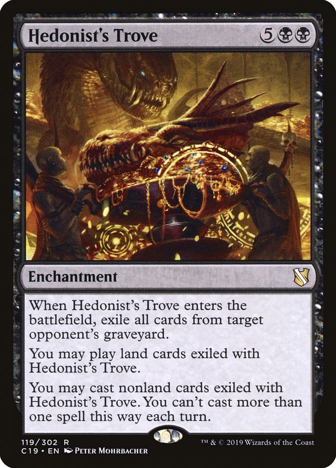 Hedonist's Trove [Commander 2019] Magic: The Gathering