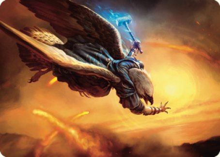 Battlewing Mystic Art Card [Dominaria United Art Series] Magic: The Gathering