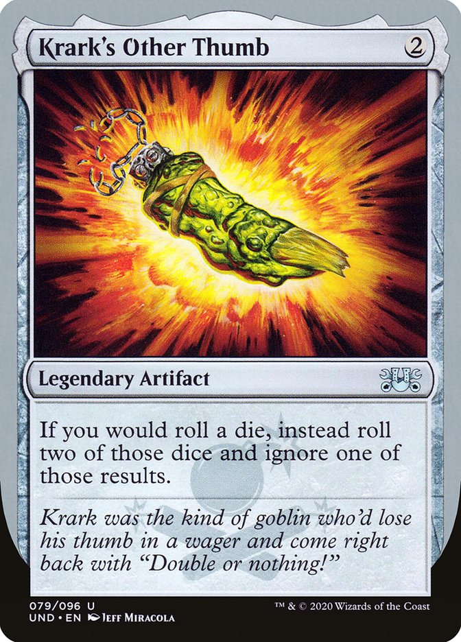 Krark's Other Thumb [Unsanctioned] Magic: The Gathering