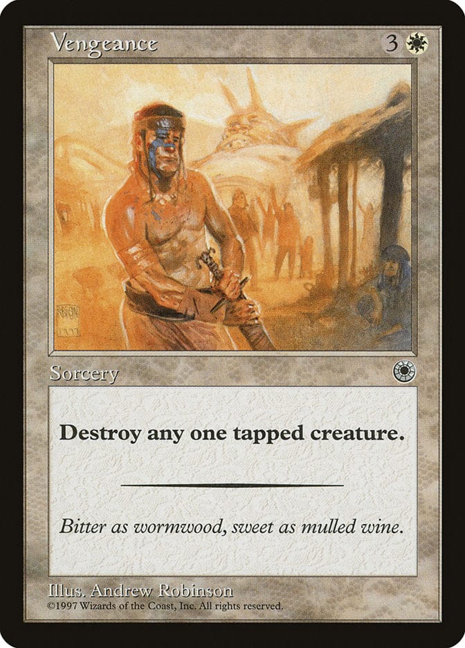 Vengeance [Portal] Magic: The Gathering