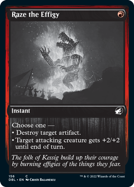 Raze the Effigy [Innistrad: Double Feature] Magic: The Gathering