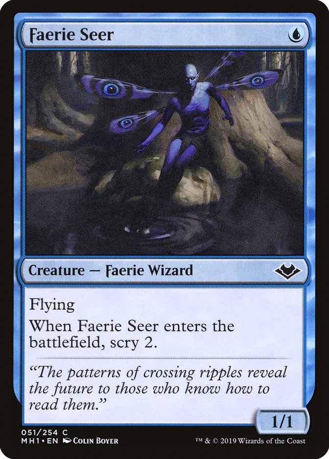 Faerie Seer [Modern Horizons] Magic: The Gathering