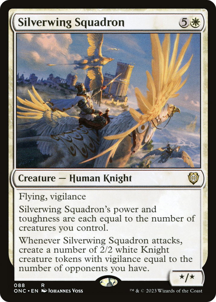 Silverwing Squadron [Phyrexia: All Will Be One Commander] Magic: The Gathering