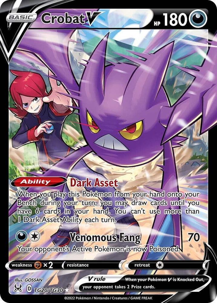 Crobat V (TG20/TG30) [Sword & Shield: Lost Origin] Pokémon
