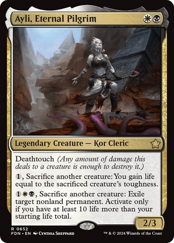 Ayli, Eternal Pilgrim [Foundations] Magic: The Gathering