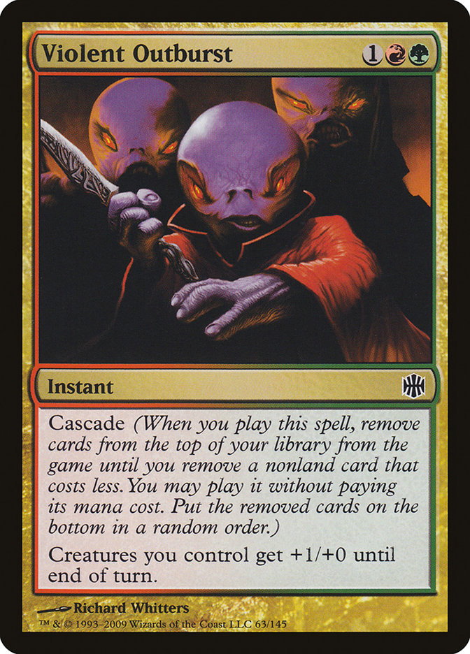 Violent Outburst [Alara Reborn] Magic: The Gathering