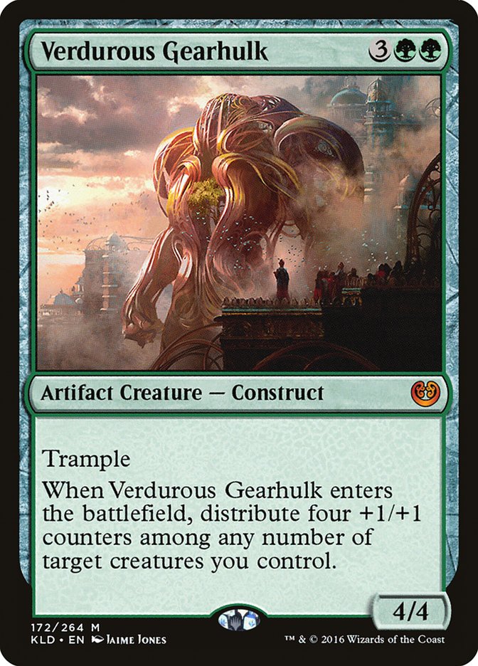 Verdurous Gearhulk [Kaladesh] Magic: The Gathering