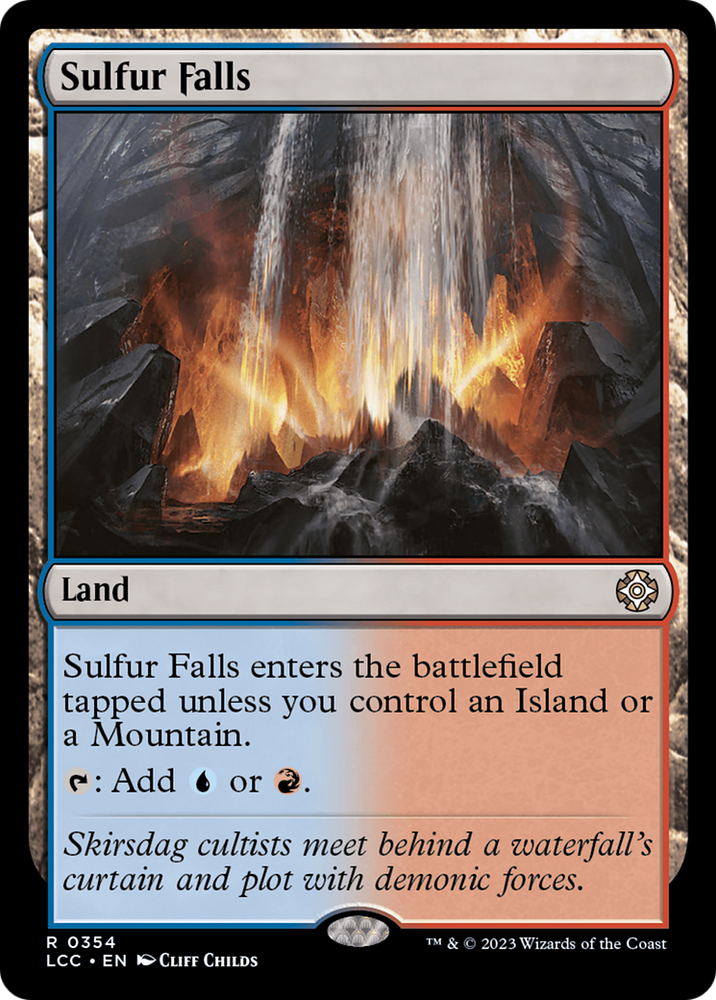 Sulfur Falls [The Lost Caverns of Ixalan Commander] Magic: The Gathering