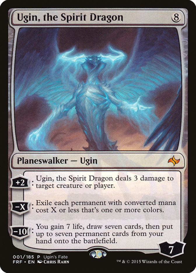 Ugin, the Spirit Dragon [Ugin's Fate] Magic: The Gathering