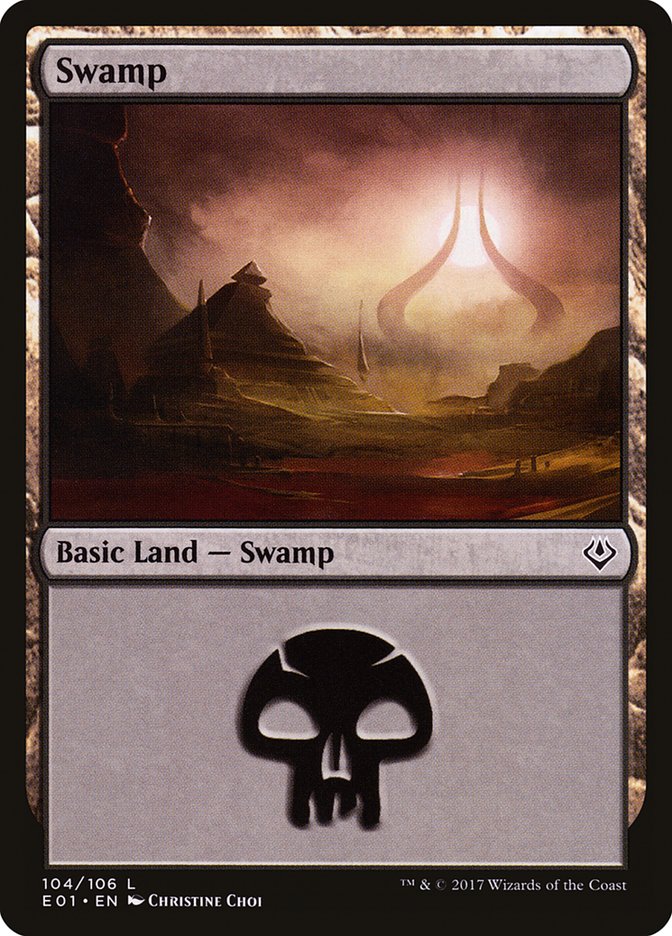 Swamp (104) [Archenemy: Nicol Bolas] Magic: The Gathering