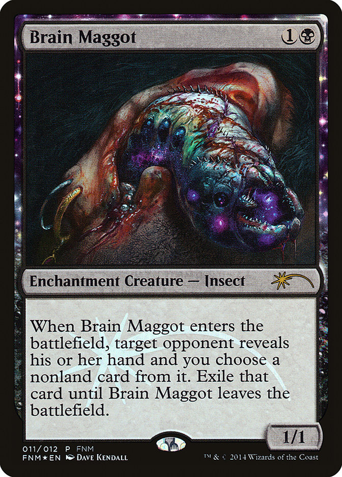 Brain Maggot [Friday Night Magic 2014] Magic: The Gathering