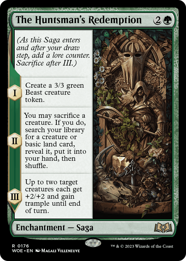 The Huntsman's Redemption [Wilds of Eldraine] Magic: The Gathering